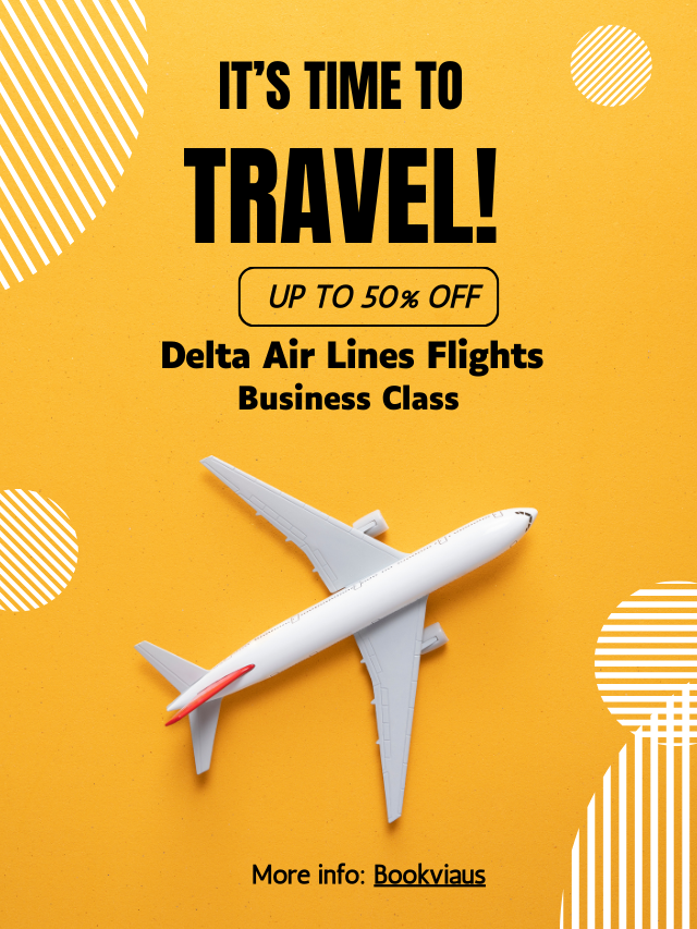 Book Delta airline Flights 50% off with Bookviaus